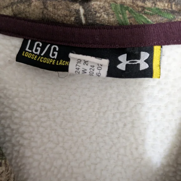 Under Armour Storm Realtree Camo Hoodie Large - Picture 6 of 7